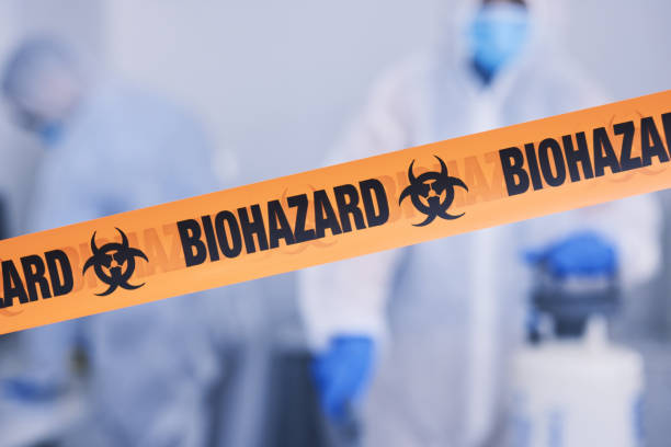 Professional Infectious Disease Decontamination technician working in Crab Orchard, NE